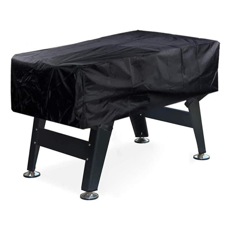 

KG0212 Foosball Table Cover Outdoor Waterproof Patio Coffee Chair Billiard Soccer Table Dust Cover (420D Silver Coating) Type A