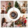 Christmas Ornaments Animal Christmas Ornaments 2D Acrylic  Animal Ornaments Acrylic Christmas Decor Cute Hanging Pendants