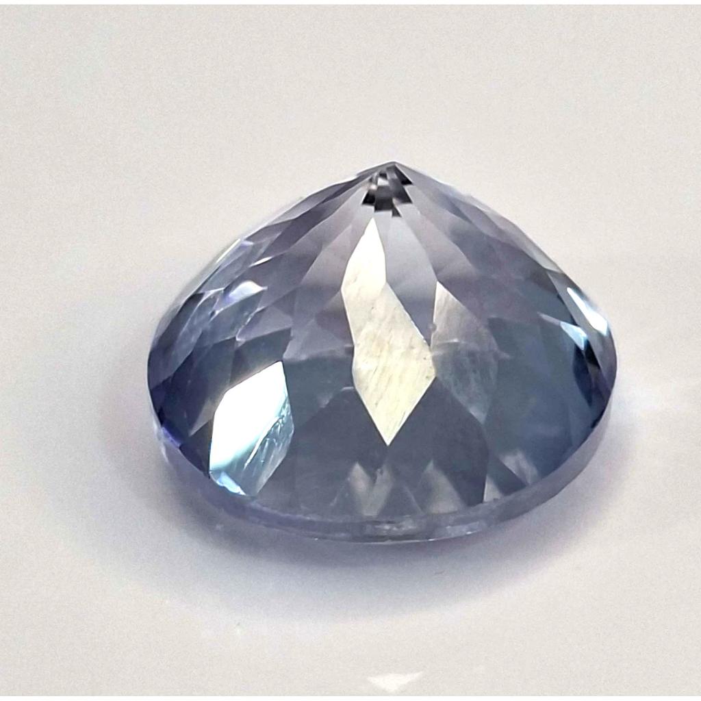 White Sapphire Natural 10-12 Ct Round Cut Beautiful Certified Loose Gemstone