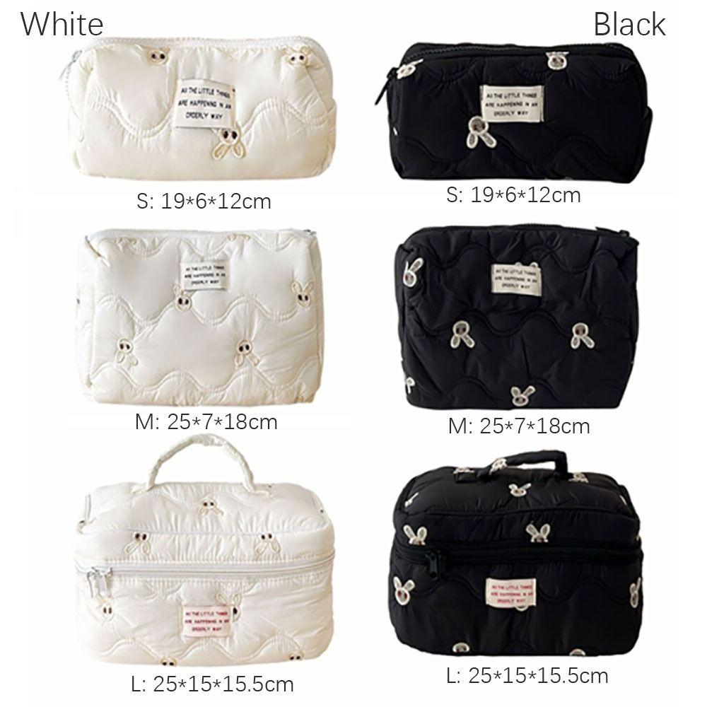 High Quality Embroidery Makeup Bag Storage Bag Large Capacity Cosmetic Bag Travel Organizer Portable Washbag