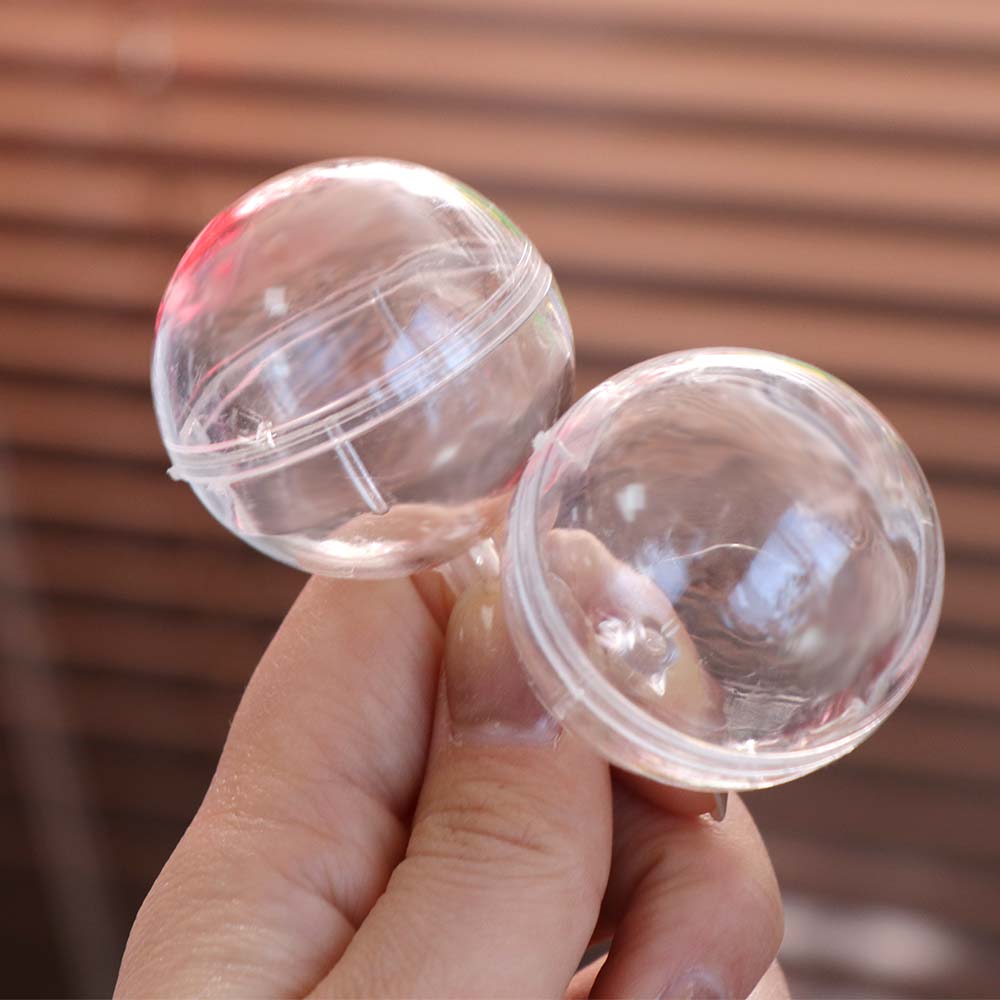 100pcs Plastic Chocolate Flower Plate Box Transparent Chocolate Ball Holder  Engagement Party