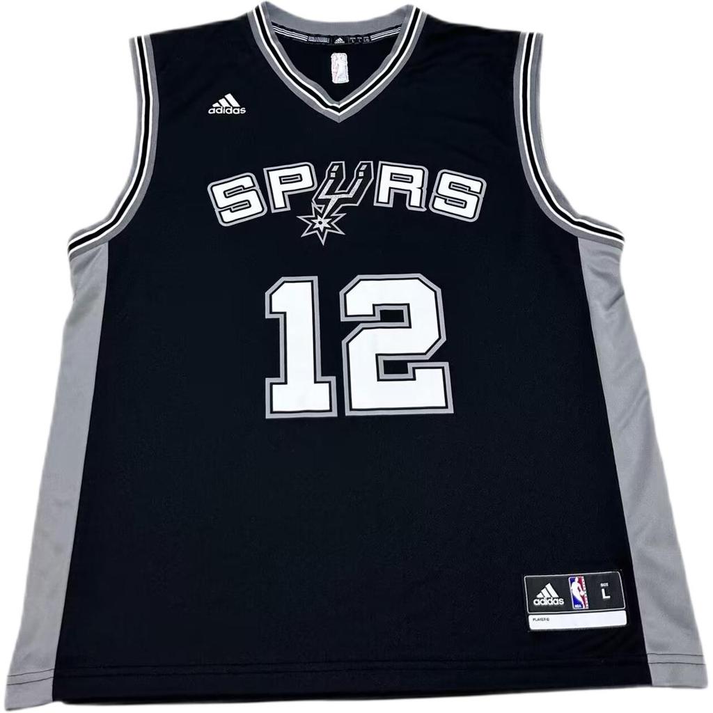 Adidas NBA Spurs Aldridge Comfortable Skin-Friendly V-Neck Pullover Basketball Jersey Unisex jersey 7818A-304-AEB2975
