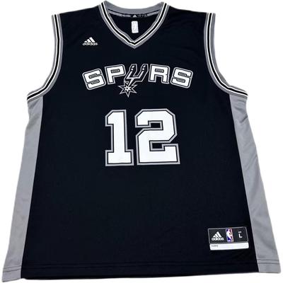 NBA Spurs Aldridge Pohodlný, šetrný k pokožce, svetr s V-výstřihem, basketbalový dres, unisex dres 7818A-304-AEB2975