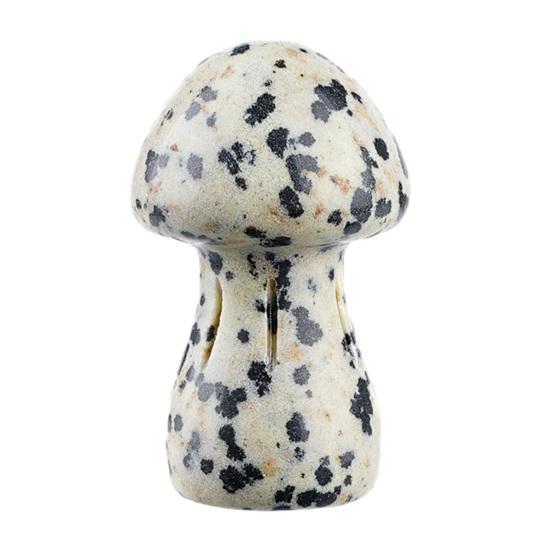 Mini Mushroom Gemstone Sculpture Cute Natural Healing Stone Polished Mushroom Figurine for Home Crafts Flower Pot Decor Gifts for Women Men