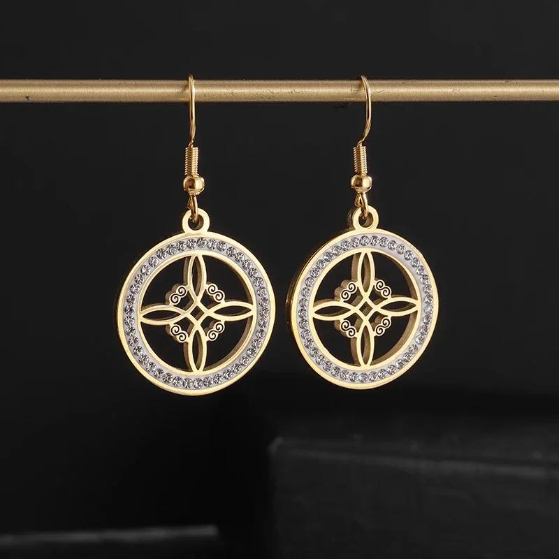 High Quality Hip Hop Cubic Zirconia Xo Letter Pendant Earrings Necklace Set for Men and Women Fashion Trend Jewelry