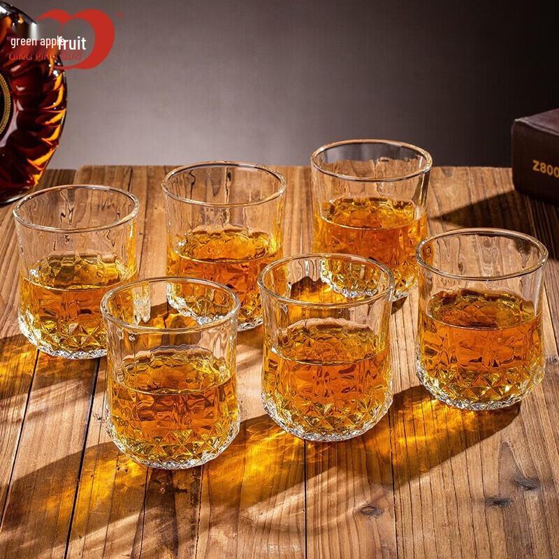Apple Glass Whiskey & Spirits Drinkware Collection