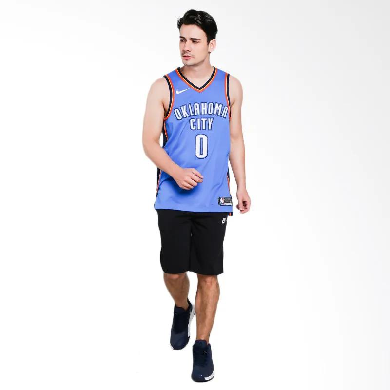 Nike Basketball Jersey Quick Dry Men's Blue 863033-403