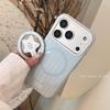Ins Wind Striped Star Magnetic Attraction Suitable for 17pro Mobile Phone Case Iphone16 Simple Premium 15 Soft Case 13 Korea 14