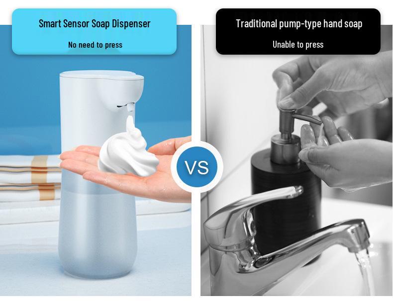 Automatic Sensor Foam Soap & Hand Sanitizer Dispenser with USB Charging