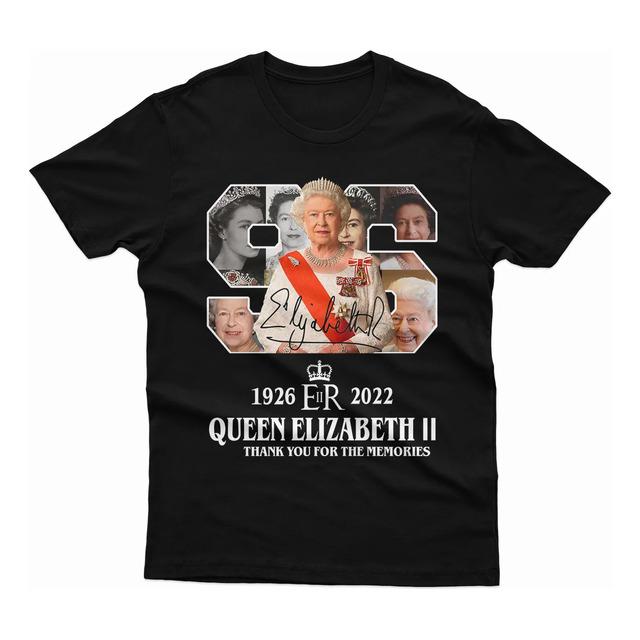 Rainha Elizabeth Ii 1926 2022 Obrigado Pelas Memorias T-sh XL