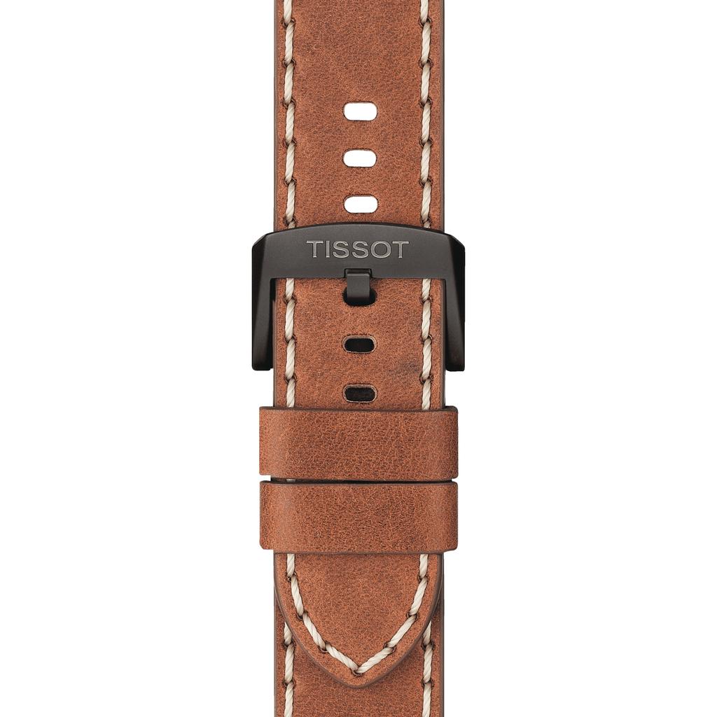 Tissot Leather Strap black Dial Men's Fashion Watch T116.617.36.057.00