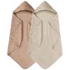 Ultra-Soft Baby Hooded Bath Towel Set - Perfect Baby Bath Gift