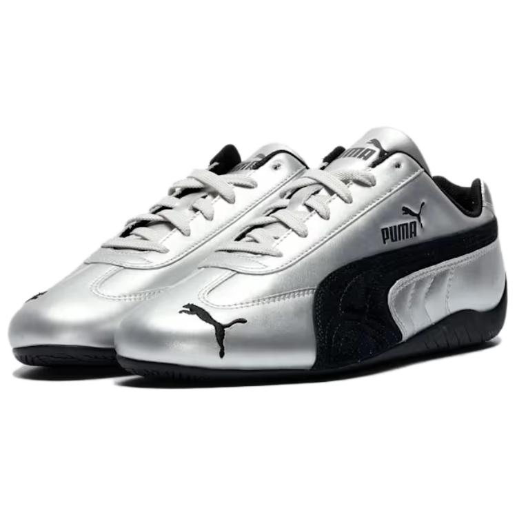 Puma Speedcat Metallic Pack - Silber Schwarz Damen Sneaker 405357-01
