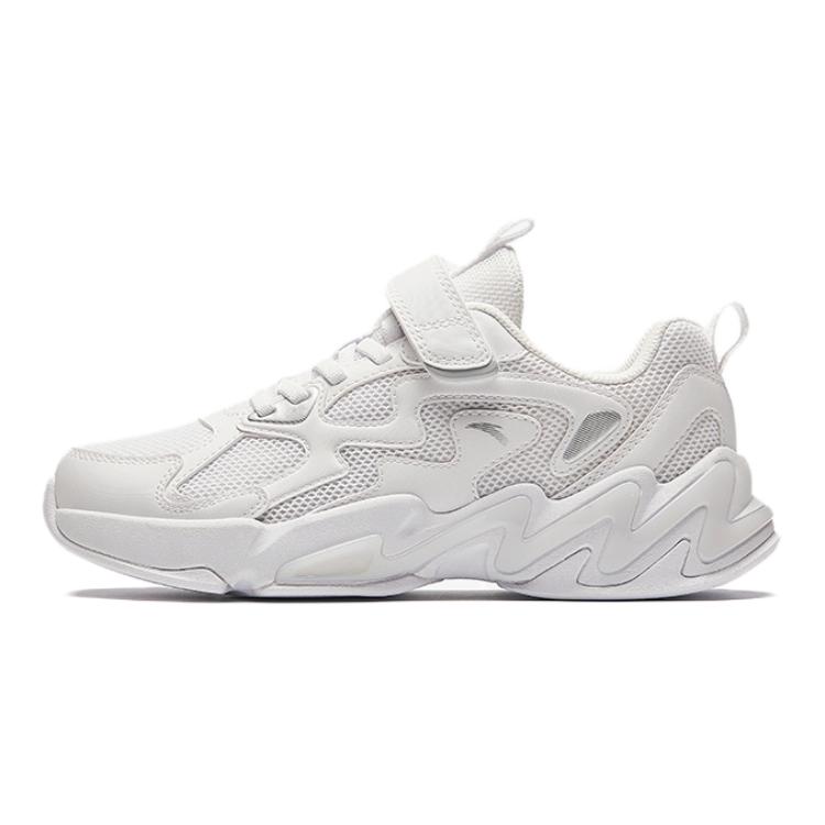 Anta Comfortable Versatile Breathable Kids Casual Shoes Kids Sneakers White 332438805S-7