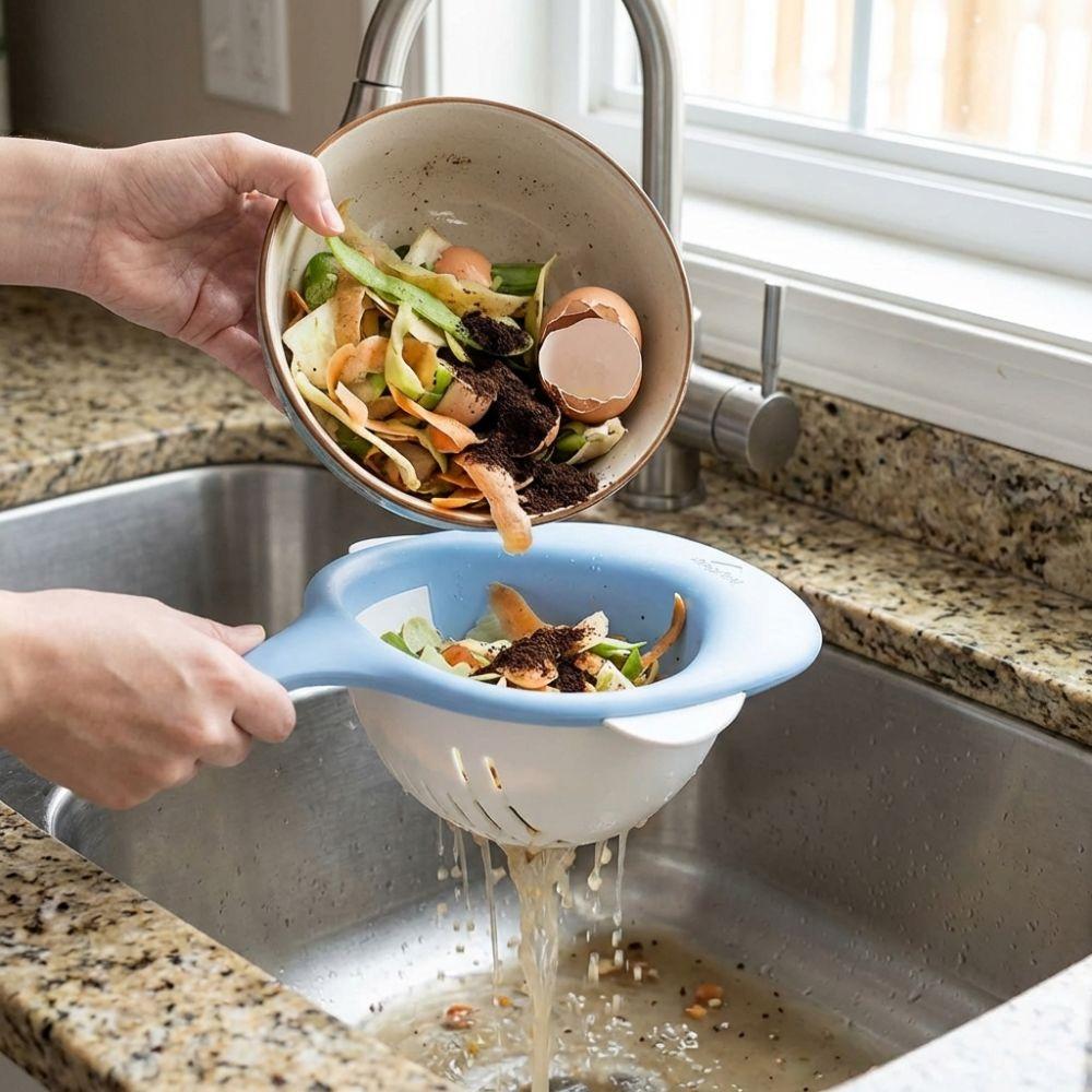 Leak-proof Sink Strainer Basket Anti Clogging Kitchen Sink Drainer  Fruit Vegetable Washing