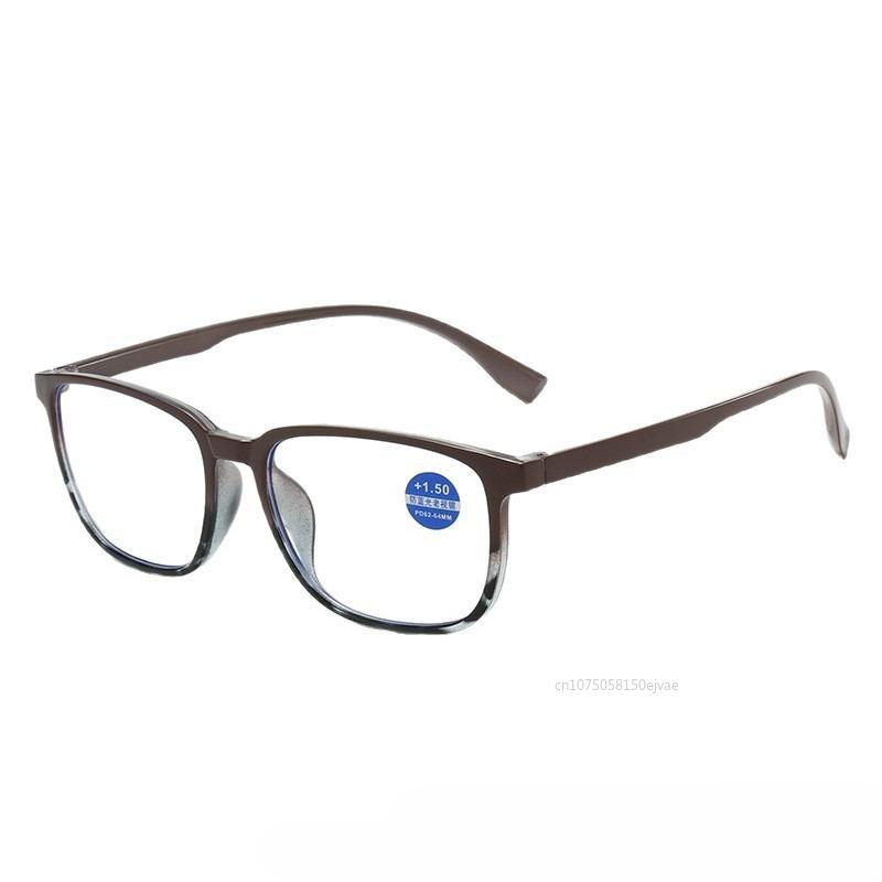 

Anti Blue Light Reading Glasses For Men And Women Senior Presbyopia Resin Hd Presbyopia Eyewear 1.0+1.5+2.0+2.5+3.0+3.5+4.0 +4.0