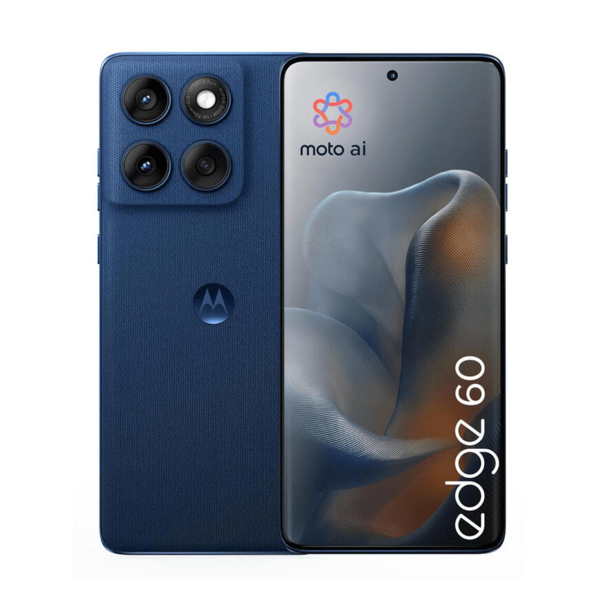Motorola edge 60 smartphone 8GB RAM 256GB ROM Blauw blauw