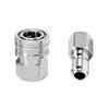 Stainless Steel 3/8 NPT Quick Connect High-Pressure Washer Fitting for Car Washers