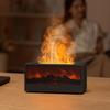 Dynamischer Flammen-Kamin ätherischer Öldiffusor Timer und automatische Abschaltung Flammen-Kamin Aromatherapie-Diffusor 7 Farben LED-Nachtlicht