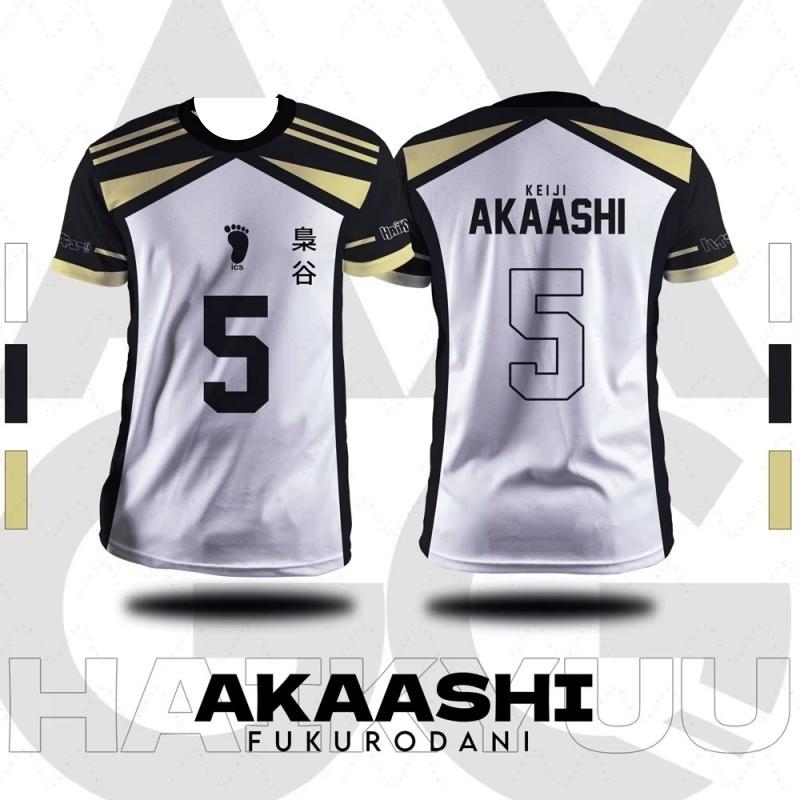 2026 New Summer Fall Haikyuu Fukurodani Cartoon Anime Cosplay Men Jersey Summer Short Sleeve