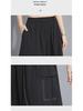 Evropský tmavý styl A-liniová sukně - Dámský niche letní design, Nepravidelný slim střih, Univerzální pro všechny příležitosti