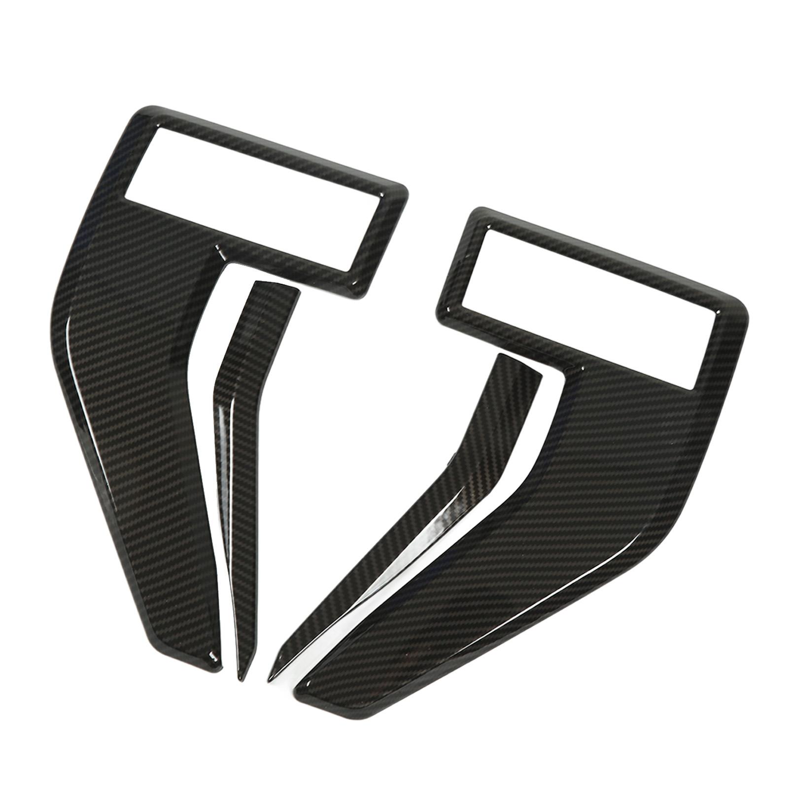 

Накладка на эмблему на боковое вентиляционное отверстие крыла, сменная накладка из углеродного волокна для Ford 2021+