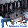 Cable Tie Tool Fasten And Cut Zip Tie Tool With Handle Ergonomic Tightener For Gardening Data Center Car Electronics Automotive