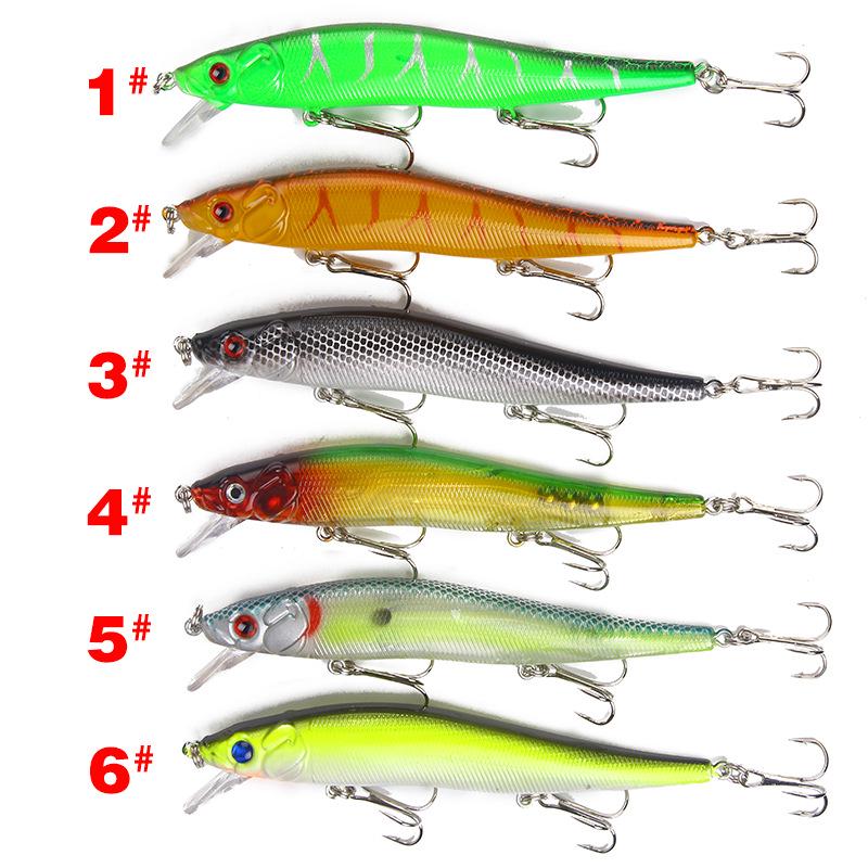 11.5cm/14g Minnow Lure: Artificial Bait for Sea & Freshwater Fishing