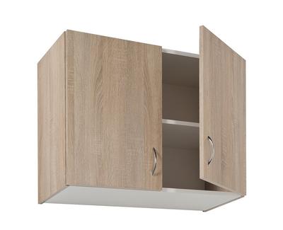 Single 80 X 60 Sonoma Oak Wall-Hung Kitchen Cabinet
