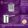 CUGF New Household Small Mini Oil-saving Stainless Steel Large Capacity Multifunctional Small Fryer
