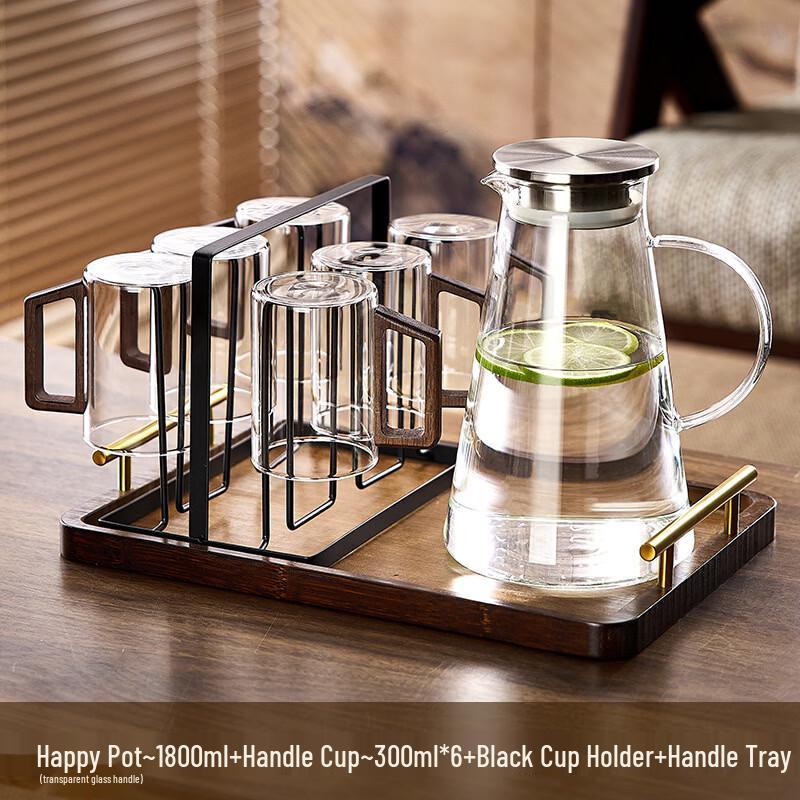 High Borosilicate Glass Teacup Set