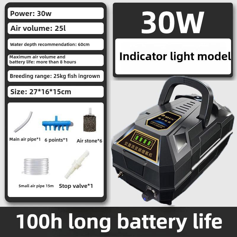 

Oxygen Water Pump Fish Farming AC/DC Oxygenator Submersible Long Battery Life Water Pumps Aquarium Fish Tank Accessories 1 W