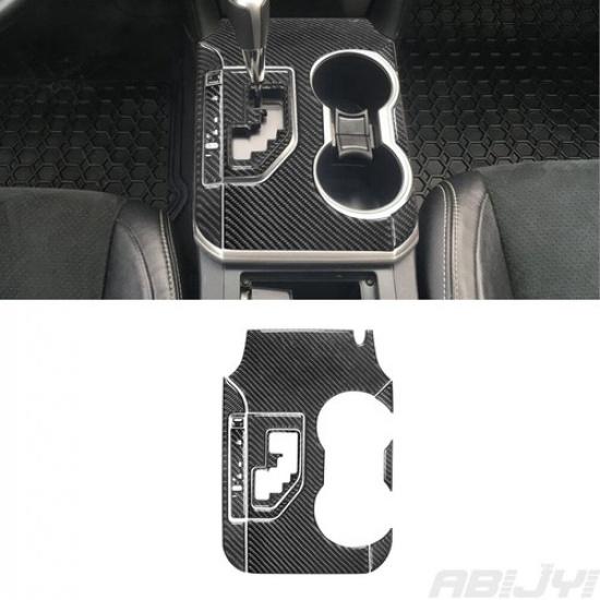 10Pcs Carbon Fiber Console Gear Shift Cover Trim For Toyota Camry 2012-14 Type B