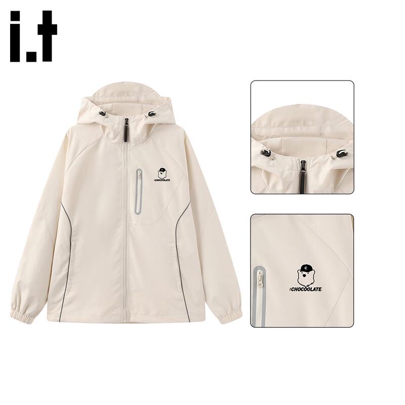 

:CHOCOOLATEit Women s Hooded Outdoor Windbreaker Jacket