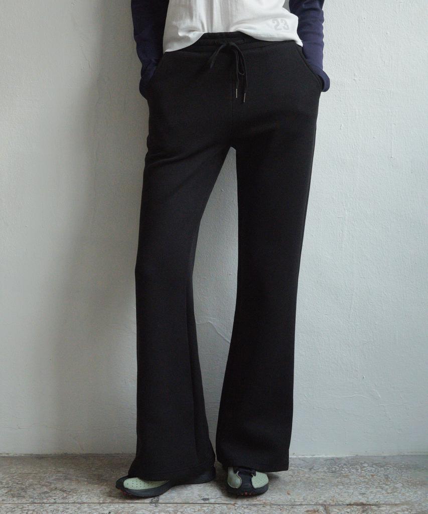 CITTA Everyday Relax Bootcut Training Pants_Ctb504(Black)