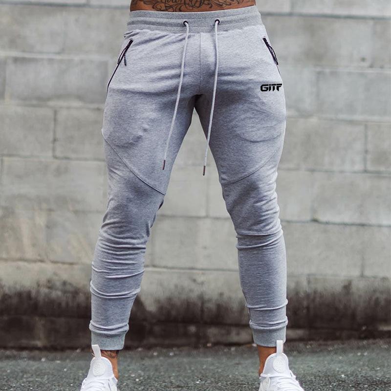 European & American Men's Slim-Fit Joggers: Autumn/Winter Cross-Border, Casual Running, Fitness Training, Small Leg Pants.