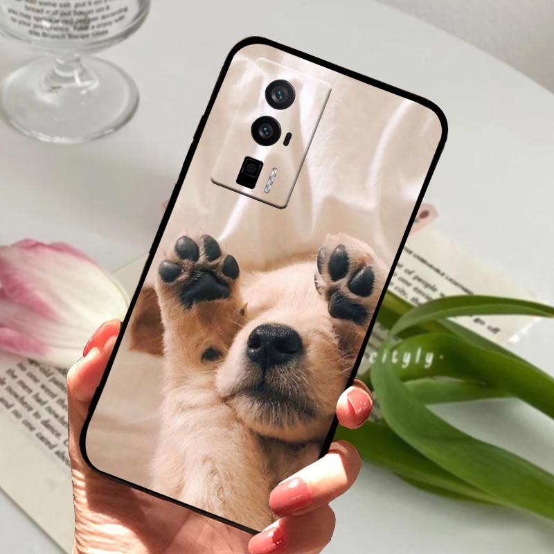 For Xiaomi Poco F5 5G / F5Pro Case Silicone Shockproof Soft TPU Phone Cover for POCO F5 Pro Capas Funda on PocoF5 Luxury Coque