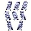 8 Pieces Animal Theme Acrylic Pendant Cute Pigeon Owl Parrot Eagle Hummingbird etc Shape Charm Beads DIY Jewelry Bracelet Necklace Making Kit