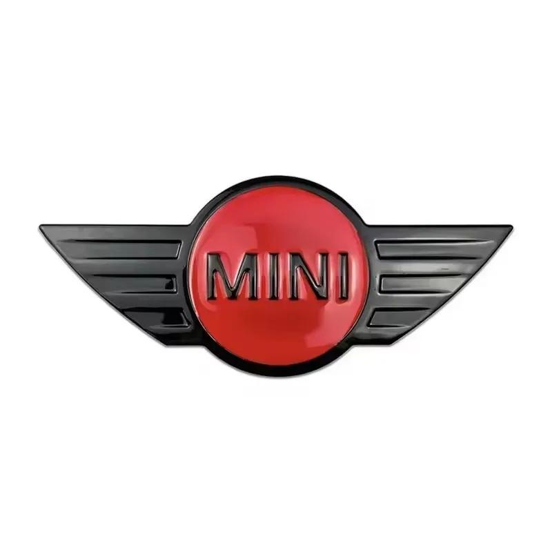15.1x6.5cm Cache Emblème Arrière Avant pour Voiture pour MINI JCW F54 F55 F56 F60 R50 R52 R53 R56 R57 R58 R60 CLUBMAN COUNTRYMAN Emblème qclyn77