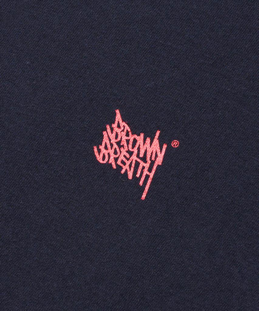 BROWNBREATH Splash Tag V2 Tee - Navy