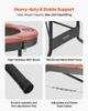 VEVOR Foldable Poker Table, 8 Player 1828.8 Mm Folding Casino Leisure Table with Padded Rails & Cup Holders