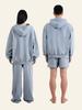 The Innrs Oversized Full Zip Hoodie (Blue Grey)