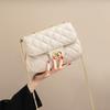 Bags women's versatile small square bags are popular today, new trendy leather messenger bags women's light luxury fashion shoulder bags