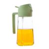 Dual-Use Automatic Oil Dispenser: Leak-Proof Glass Bottle for Spraying and Pouring, Large Capacity