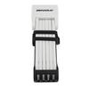Folding Bike Lock with Keys Mount Alloy Steel Anti Theft High Security Foldable Bike Lock for