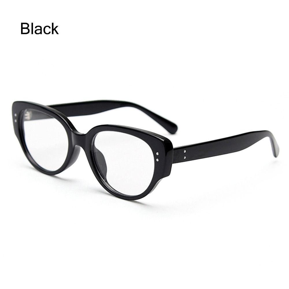 New Fashion Unisex Cat Eye Plain Glasses for Woman Man Glasses Frame for Party Eyeglasses Female Decorative Spectacles Glasses