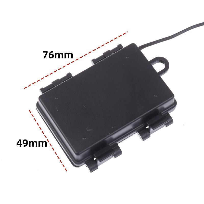 

1Pcs 3 Sections AA Battery Holder 4.5V No.5 Waterproof And Dustproof Battery Cartridge With Switch Function