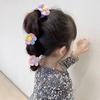 2PCS New Cute Sweet Flowers Girl Kids Elastic Hair Bands Children Hair Ties Princess Hair Accessories Baby Headwear