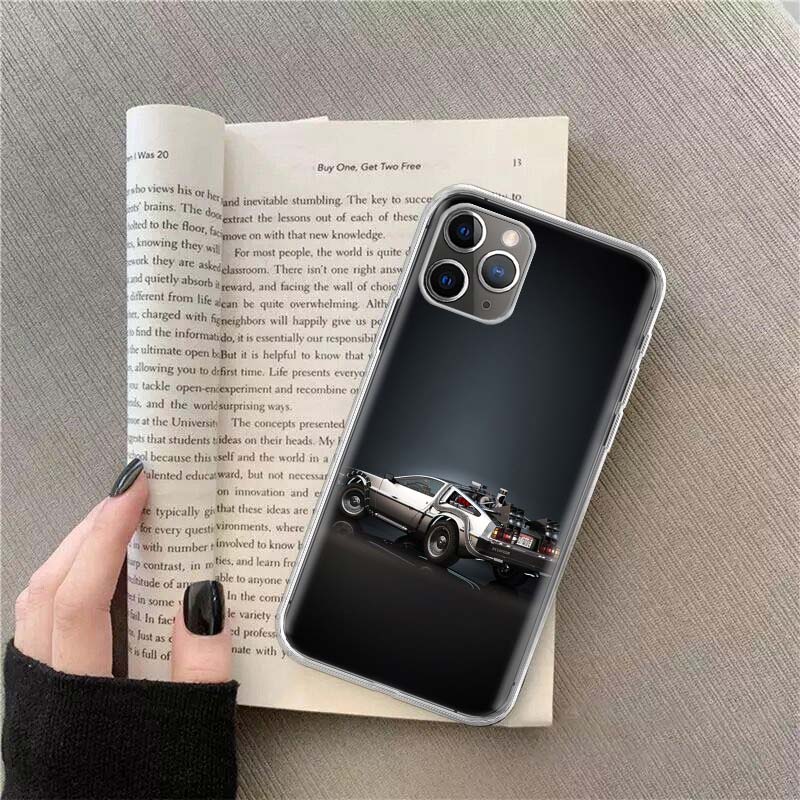 

Back To The Future License Phone For Apple Iphone 12 13 Mini 15 Pro Max 11 Pro 14 Plus 16 Pro Max 16E Case Shell Cover Clear TP iPhone 13 Pro Max