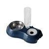 Pet Cat Bowl Double Bowl Automatic Feeder Dog Food Water Feeder  Cat Puppy Feeding Supplies Dog Accessories Pet Products